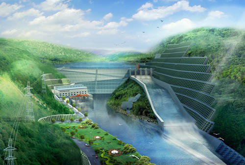 大理老挝南塔河1号水电站项目